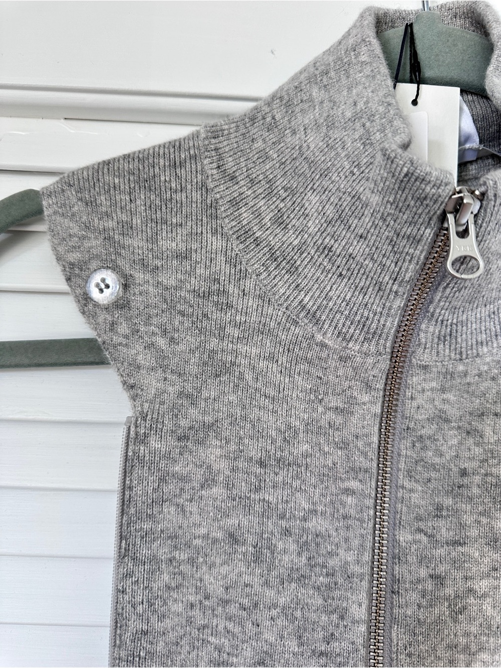 Veronica Beard NWT 3 Piece-Set Uptown gray Cashmere Blend Dickey Jacket insert - Picture 13 of 16